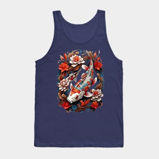 Ornamental Koi Fish Tank Top